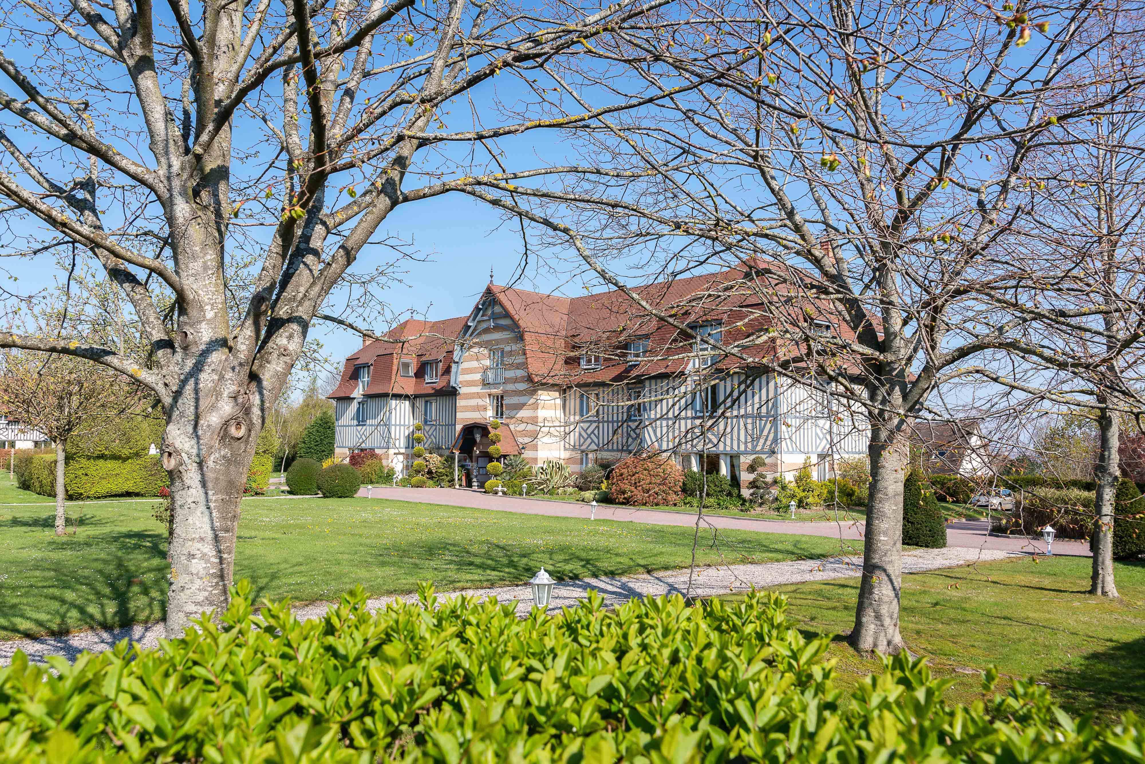 Le Manoir De La Poterie & Spa Hotell Cricquebœuf Eksteriør bilde