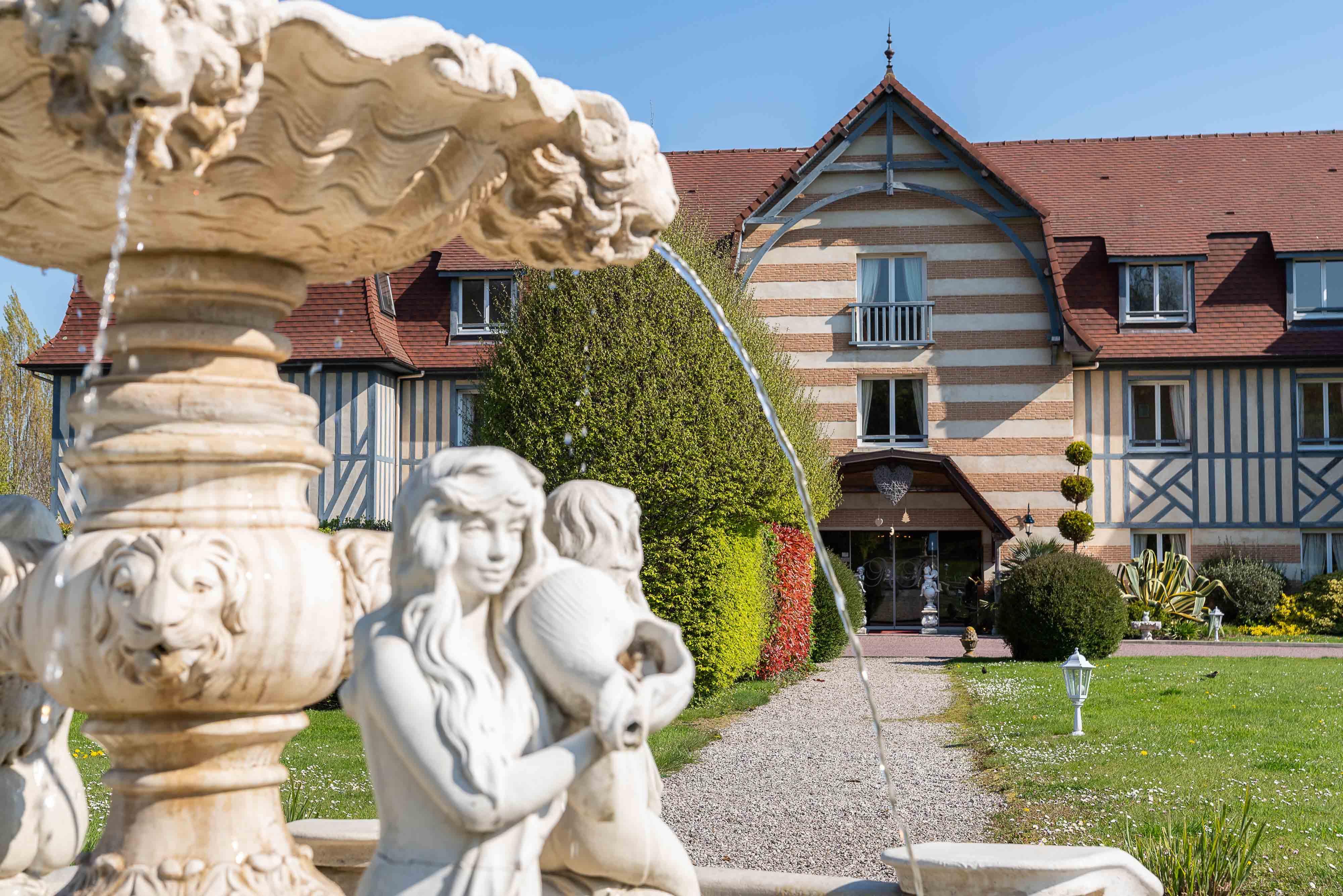 Le Manoir De La Poterie & Spa Hotell Cricquebœuf Eksteriør bilde