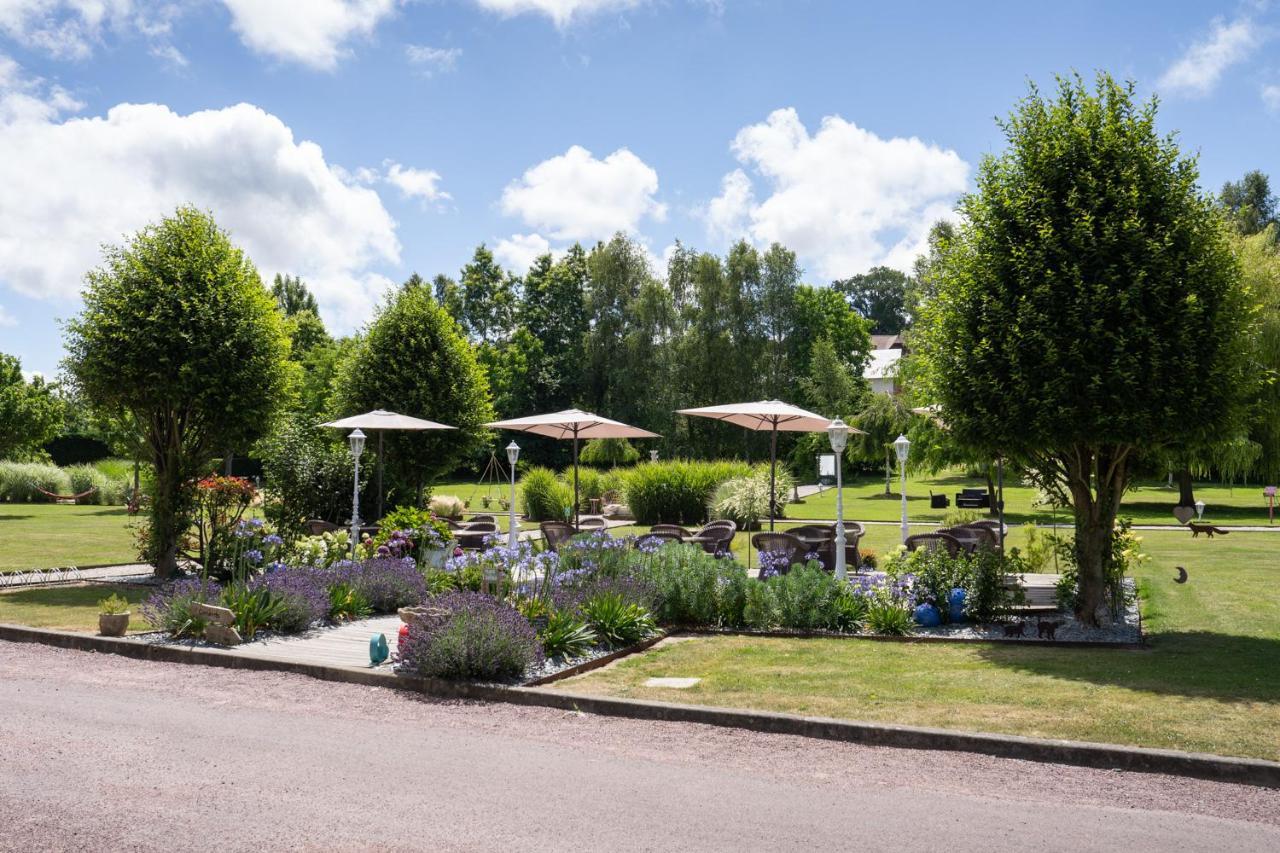 Le Manoir De La Poterie & Spa Hotell Cricquebœuf Eksteriør bilde