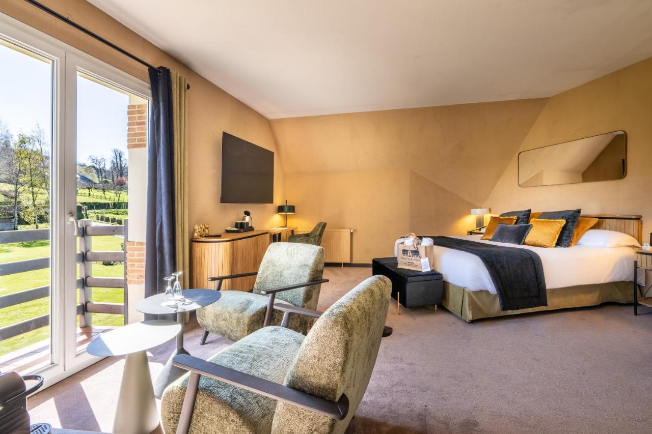 Le Manoir De La Poterie & Spa Cricquebœuf Eksteriør bilde
